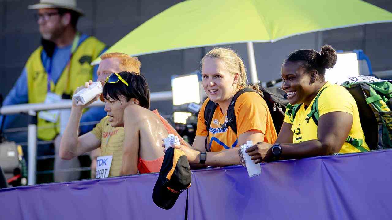 Jessica Schilder blickte zufrieden auf den Wettkampf, während ihr ein Platz im Finale bereits sicher war.