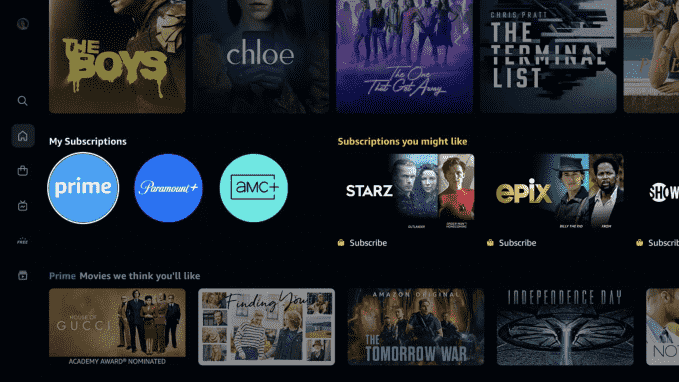 1658169245 505 Amazon aktualisiert das Design von Prime Video mit symbolbasierter Navigation