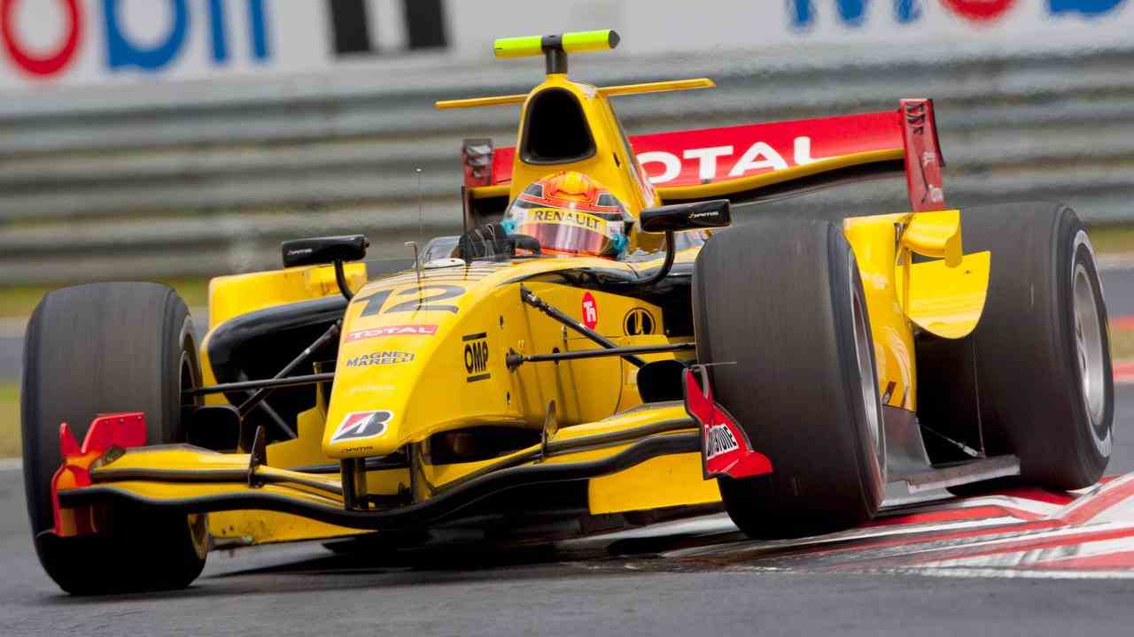 GP2-Fahrer Ho-Pin Tung im Einsatz auf dem Hungaroring im Jahr 2010.