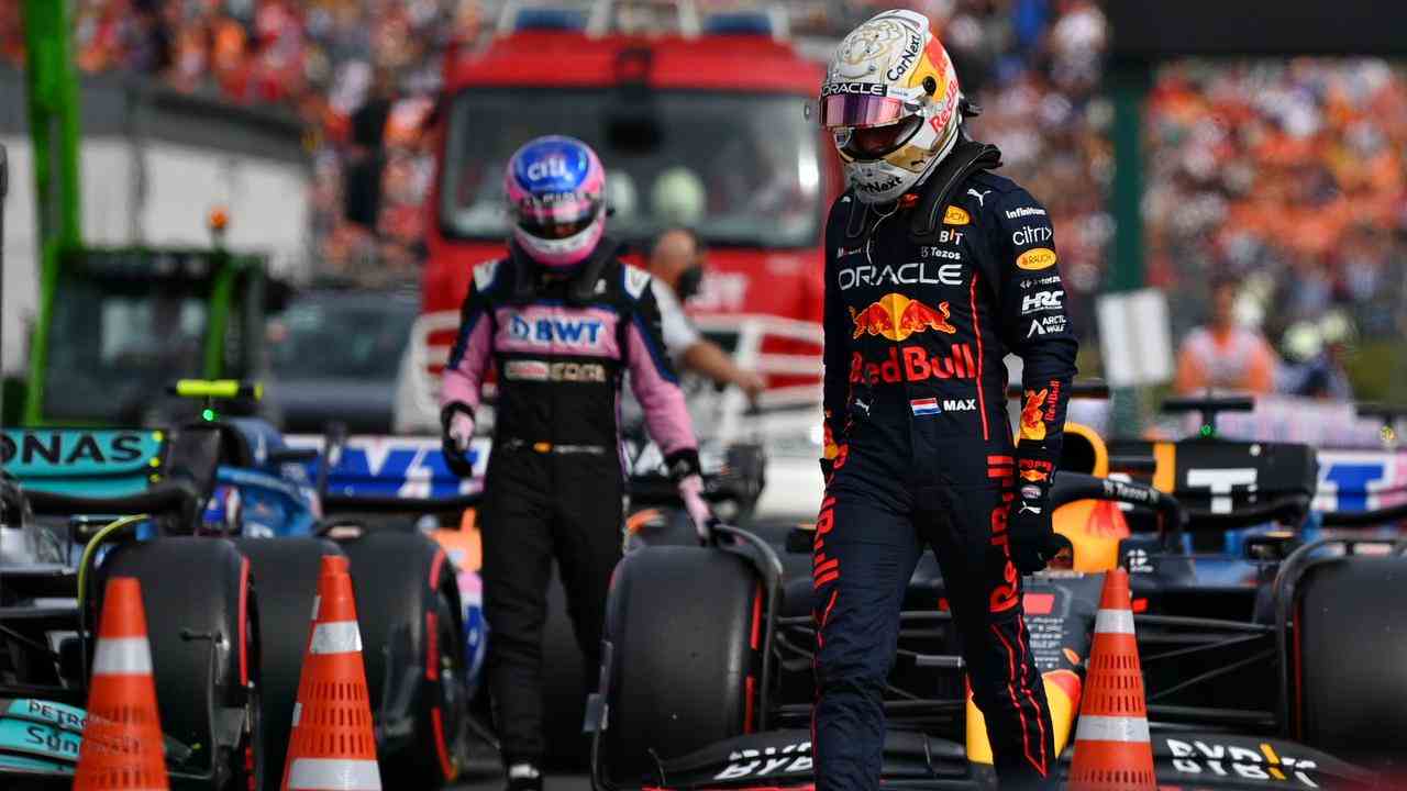 Max Verstappen ist bereits nach dem Qualifying enttäuscht.