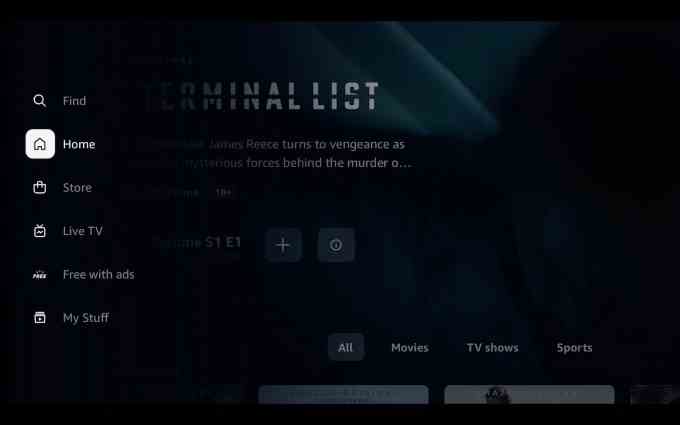 Amazon aktualisiert das Design von Prime Video mit symbolbasierter Navigation