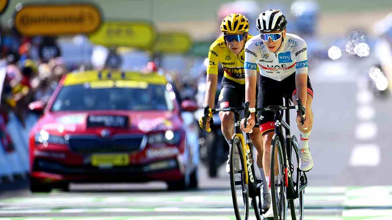 Jonas Vingegaard kann in seinem Kampf mit Tadej Pogacar um den Gesamtsieg bei der Tour nicht mehr auf Primoz Roglic zählen.