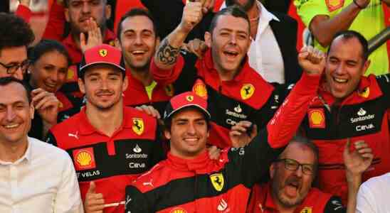 Bruechiger Frieden bei Ferrari Teamchef Binotto besuchte Leclerc in Monaco