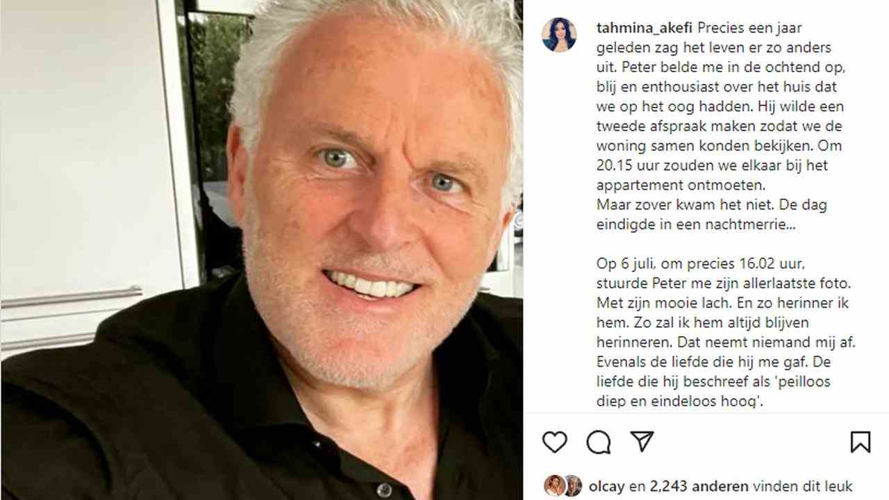 Das letzte Foto, das De Vries seiner Verlobten schickte.  Foto: Instagram/Tahmina Akefi