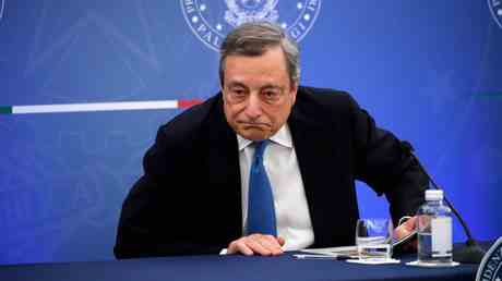 Der italienische Ministerpraesident Draghi tritt zurueck — World