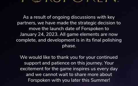 Forspoken auf Januar verschoben – Game Informer