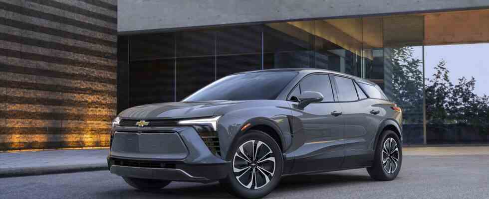 GM stellt Chevy Blazer EV vor um Tesla Model Y