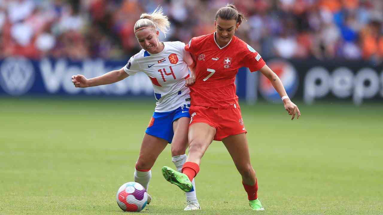 Jackie Groenen duellierte sich wie gewohnt für die Niederlande.