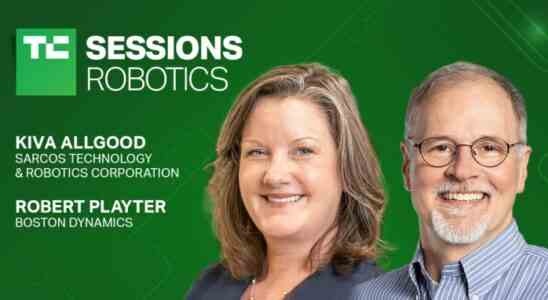 Kiva Allgood von Sarcos und Robert Playter von Boston Dynamics