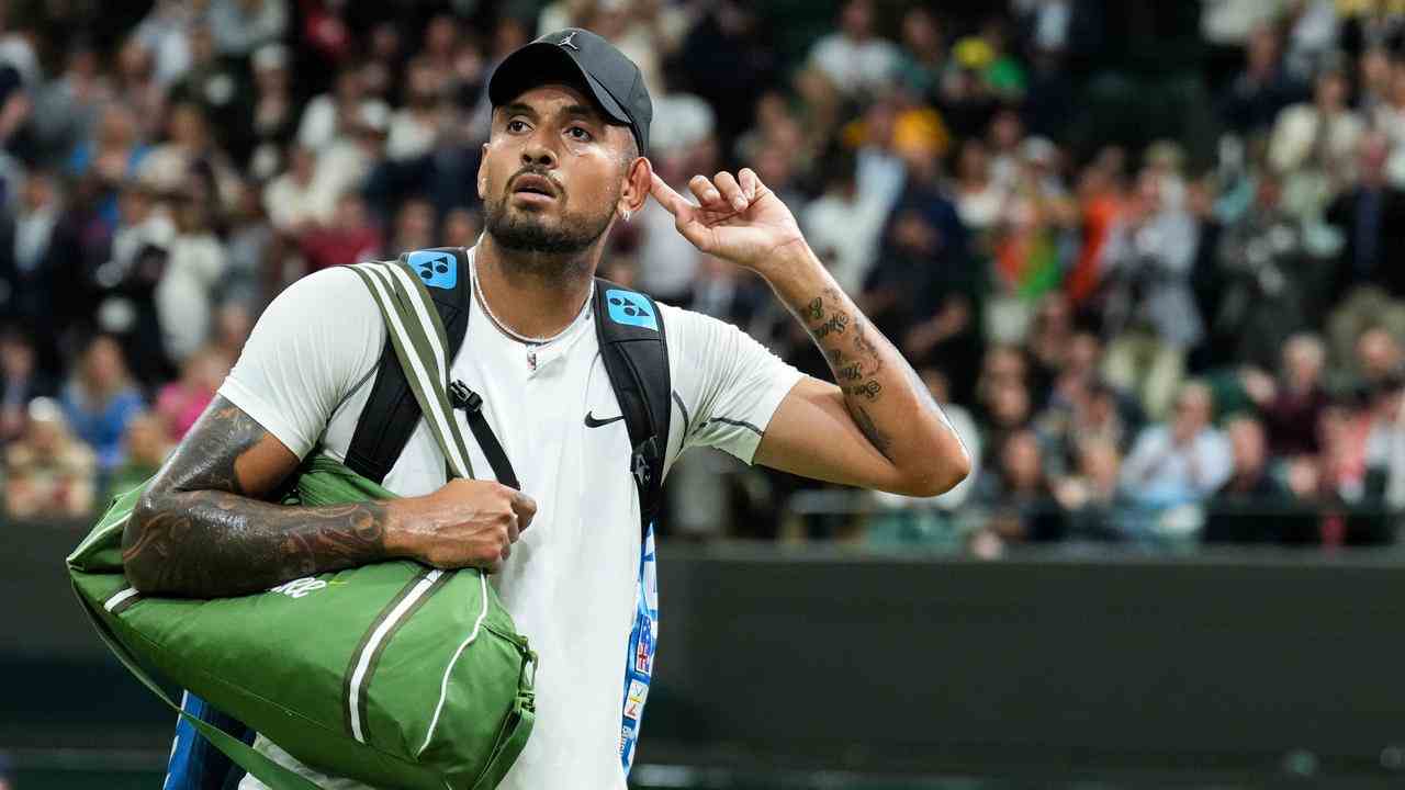 Der Exzentriker Nick Kyrgios steht in Wimbledon in der vierten Runde.