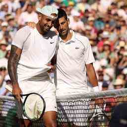 Kyrgios fuehlt sich nach Wimbledon Finale befreit „Als ob eine Last