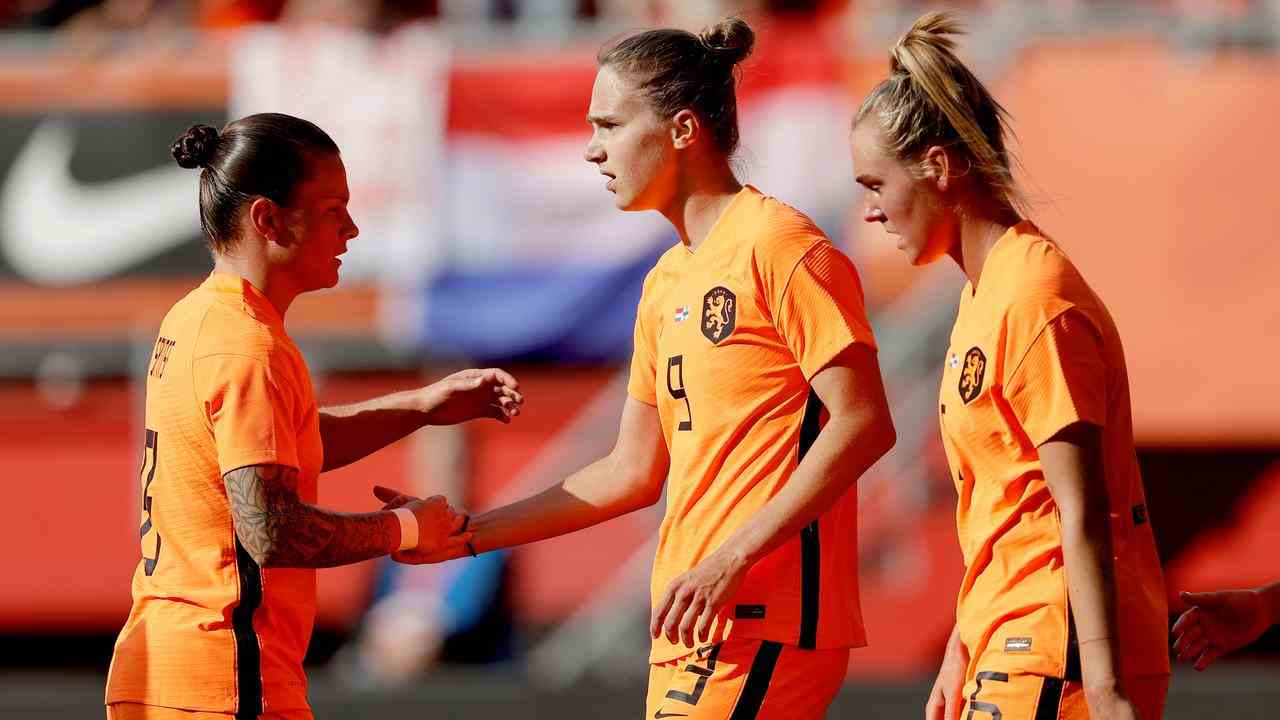 Miedema erzielte ihr 92. und 93. Tor für die Orange Women.