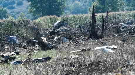 Mit Minen beladenes ukrainisches Flugzeug stuerzt in Griechenland ab —