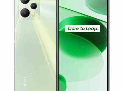 Realme C35 6 GB RAM Variante die in Indien zum Preis