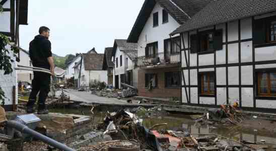 Rekonstruktion eines Hochwassers in Limburg Eine Klimakatastrophe kann ueberall zuschlagen