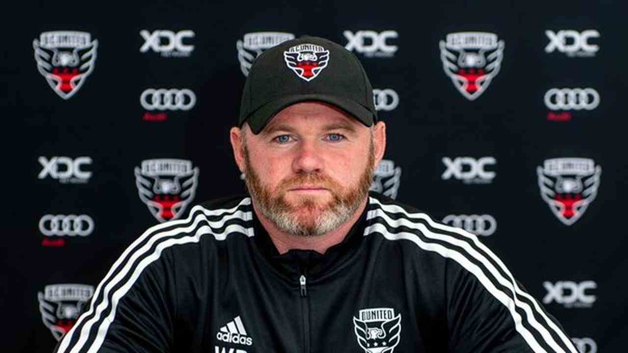 Wayne Rooney bei seiner Präsentation bei DC United am Dienstag.