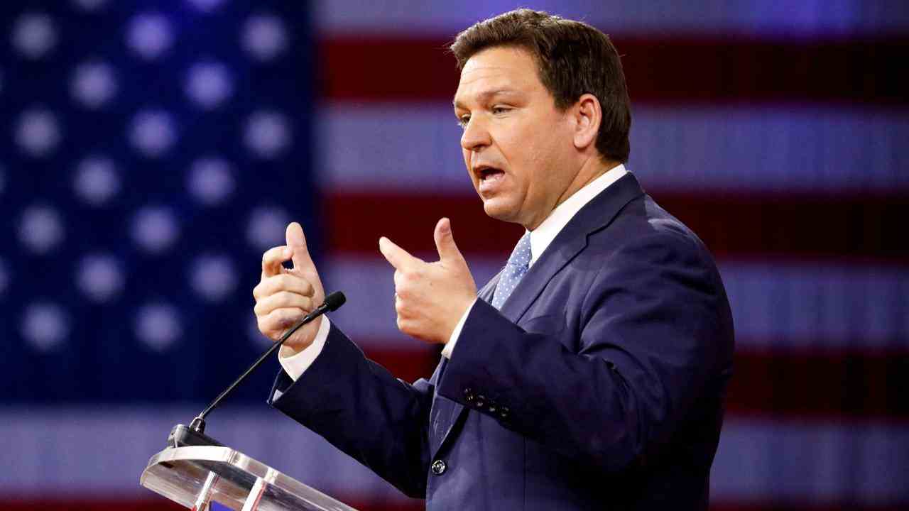 Floridas Gouverneur Ron DeSantis ist Trumps größter Konkurrent in der Republikanischen Partei.