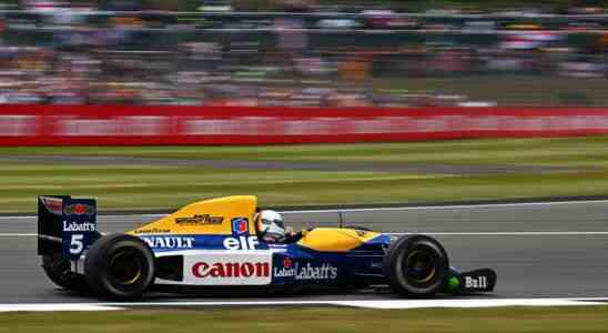 Vettel demonstriert Nigel Mansells altes Auto in Silverstone JETZT