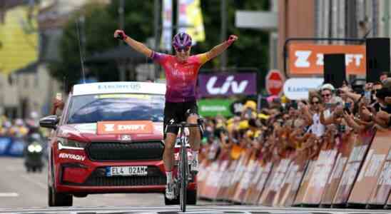 Vos haelt Gelb nach chaotischer Schotterfahrt bei Tour Reusser Soli