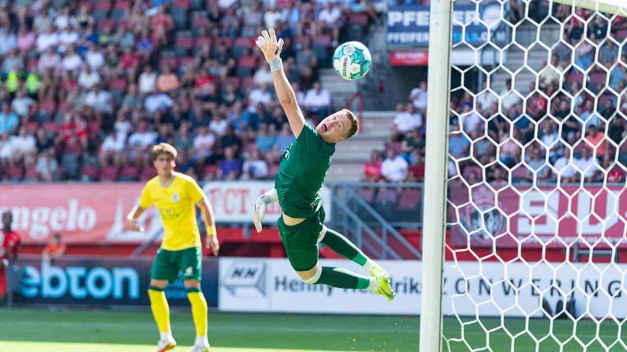 Virgil Misidjan sorgte mit einem schönen Tor für den Endstand beim FC Twente-Fortuna Sittard.