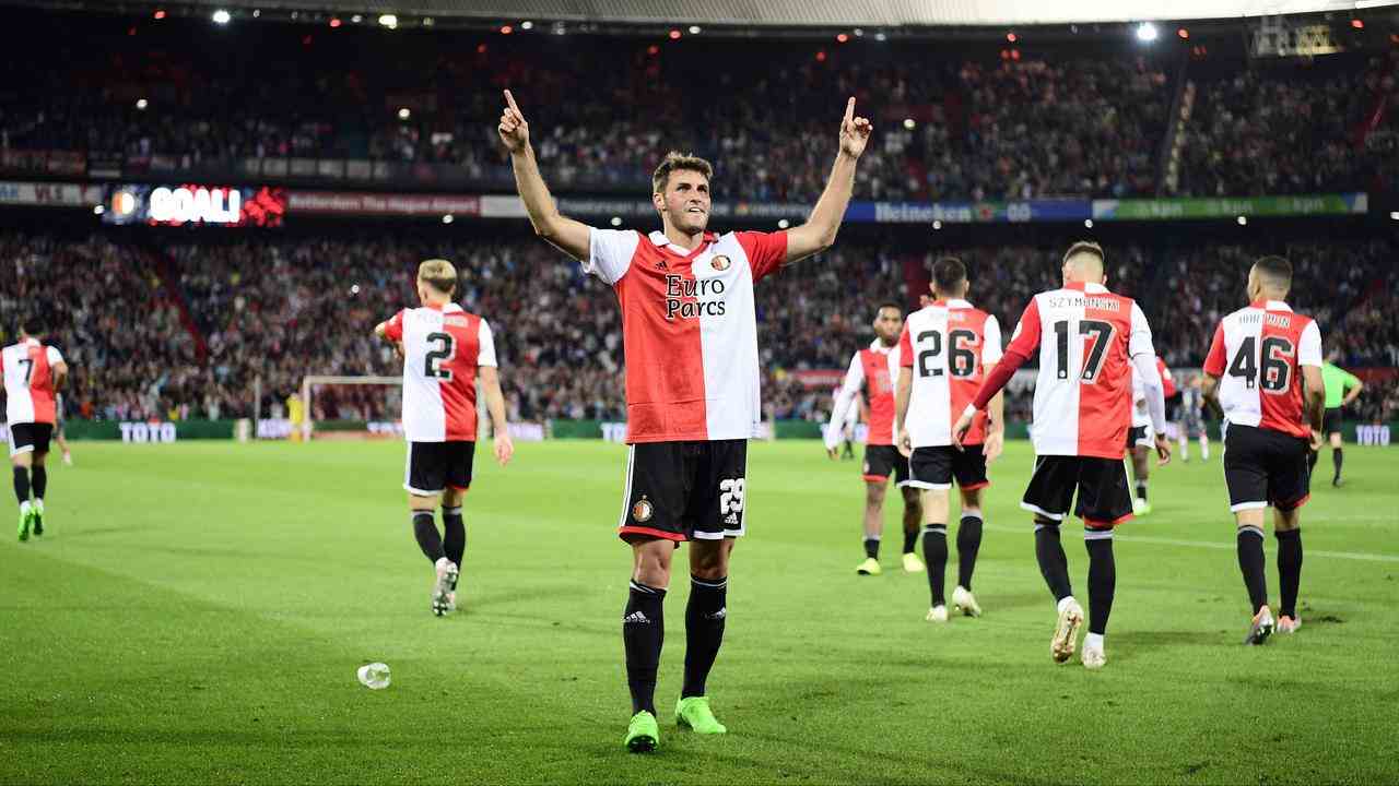 Santiago Giménez ist der erste mexikanische Torschütze aller Zeiten für Feyenoord.