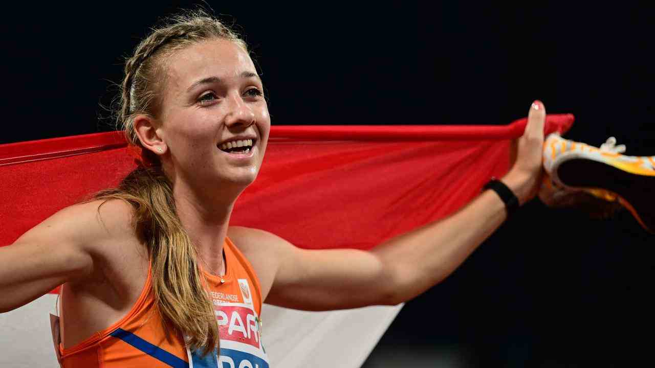 Femke Bol hat in München ihren ersten Outdoor-Europameistertitel gewonnen.