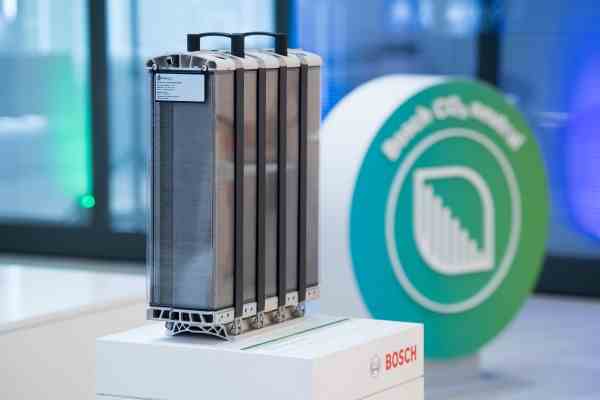 Bosch investiert 200 Millionen US Dollar in die US Brennstoffzellenproduktion fuer elektrische