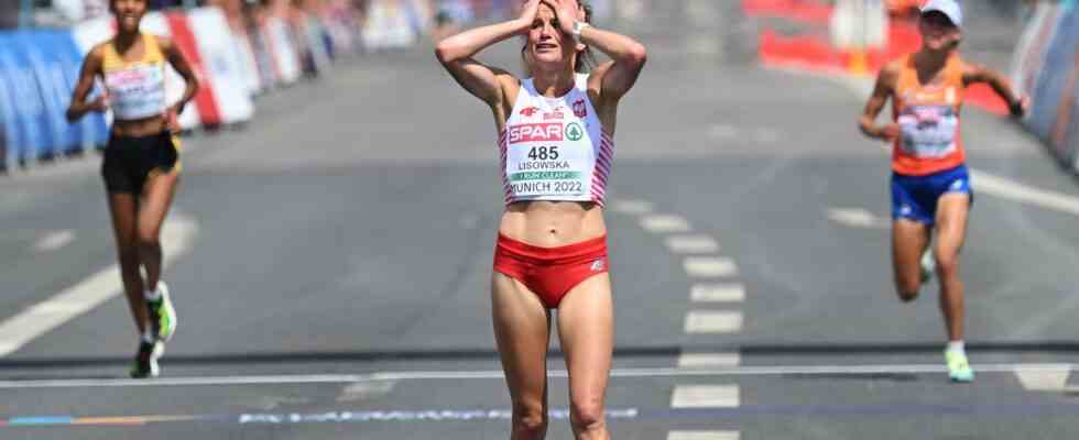 Brinkman ist der erste niederlaendische Athlet der im Marathon EM Bronze