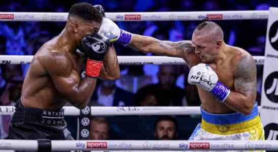 Der Ukrainer Usyk schlaegt Joshua erneut und behaelt den Weltmeistertitel