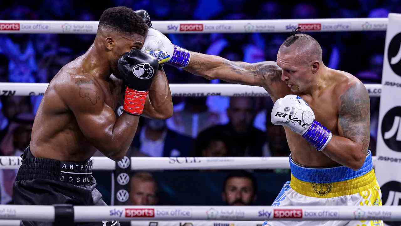 Oleksandr Usyk war erneut zu stark für Anthony Joshua.