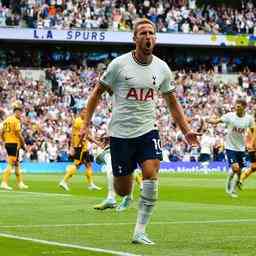 Kane beschert Tottenham einen schwierigen Sieg ueber Wolves mit einem