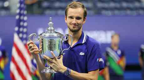 Medvedev gab bei den US Open eine „harte Auslosung –