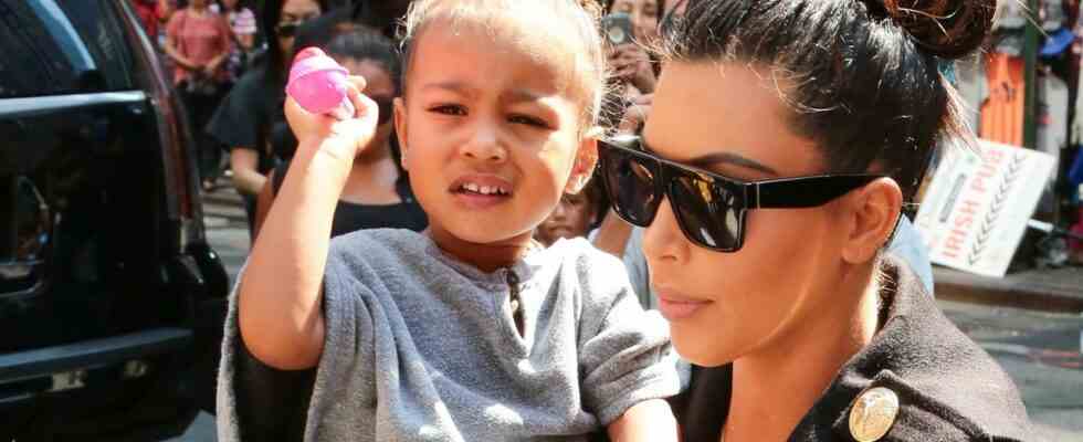 North West ist der erste Kardashian der die ganze Aufmerksamkeit