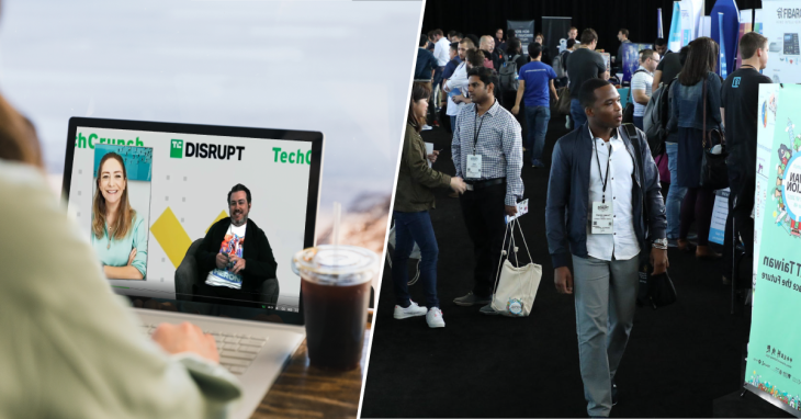 Nur Online und Expo Paesse fuer Tech Disrupt jetzt verfuegbar –