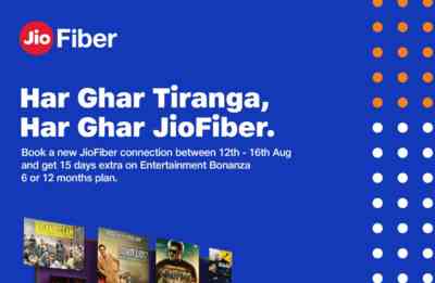 Reliance Jio startet Har Ghar Tiranga das Har Ghar JioFiber Angebot