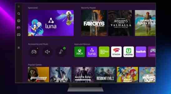 Samsung bringt Amazon Luna Spiele auf seine Smart TVs und Monitore –