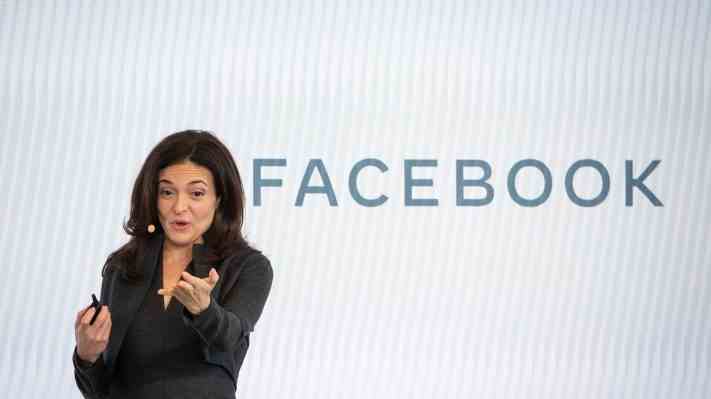 Sheryl Sandberg trat am 1 August offiziell als COO von