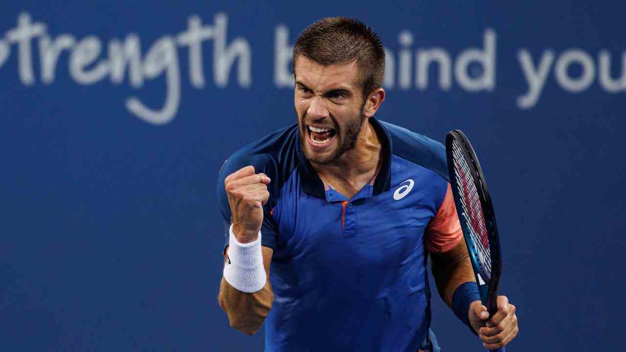 Borna Coric besiegte Cameron Norrie im Halbfinale des Masters-Turniers in Cincinnati.