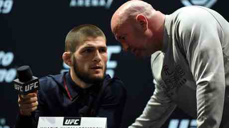 UFC Boss brueskiert Khabib — Sport