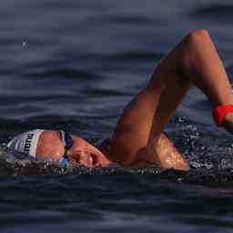 Weltmeister Van Rouwendaal schnappt sich die EM Medaille ueber 10 Kilometer