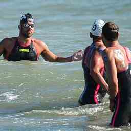 Wilde See sorgt fuer Chaos bei EM Freiwasserschwimmen „Die Fuehrung hat