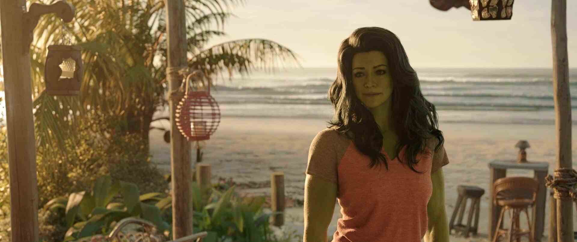 She-Hulk: Attorney at Law Episode 1 Review Premiere MCU Marvel Cinematic Universe Jen Walters Show Identitätskrise widersprüchliche erzählerische Verpflichtungen Tatiana Maslany Tatiana Maslany