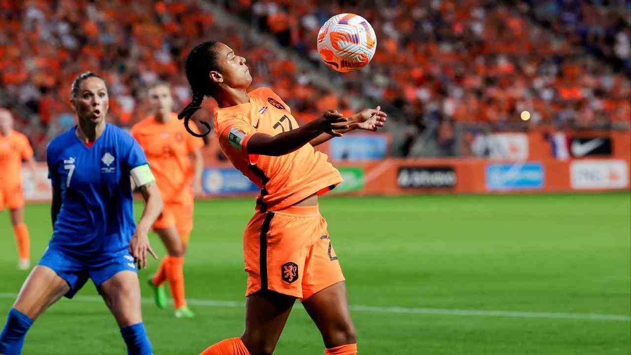 Esmee Bruggts spielte eine führende Rolle bei den Orange Women.