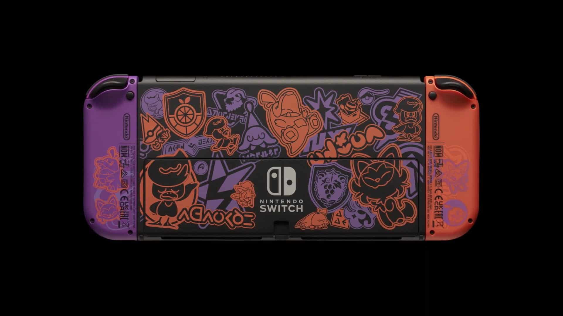 Erscheinungsdatum der Nintendo Switch OLED Pokémon Scarlet and Violet Edition Preis 4. November 359,99 $