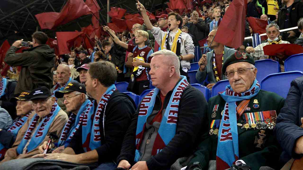 Aufgrund der Pandemie konnten in den letzten zwei Jahren keine Veteranen teilnehmen, aber einige waren am Samstag im GelreDome.