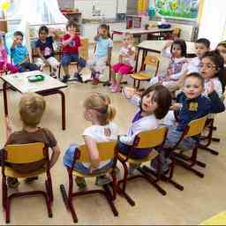 Als Vierjaehriger den ganzen Tag zur Schule gehen Wie sieht