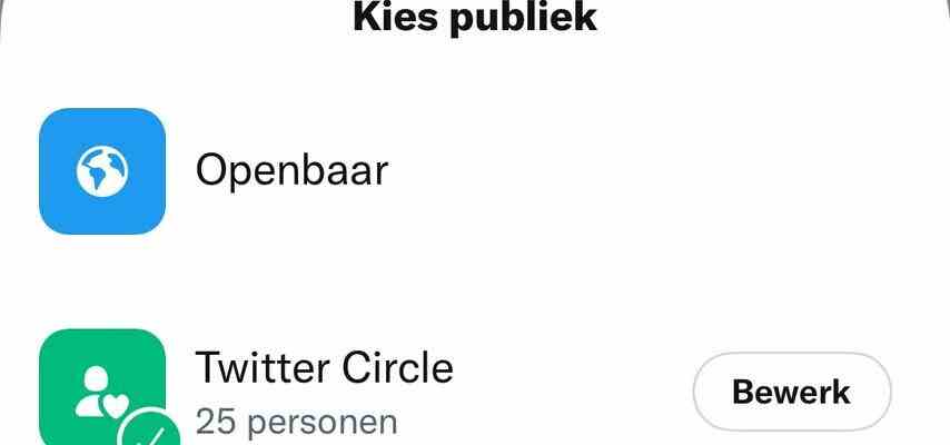 Apps der Woche Im Twitter Circle mit den besten Freunden