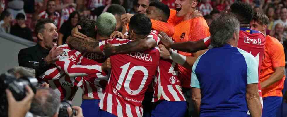 Atletico schlug den FC Porto in der bizarren Schlussphase mit