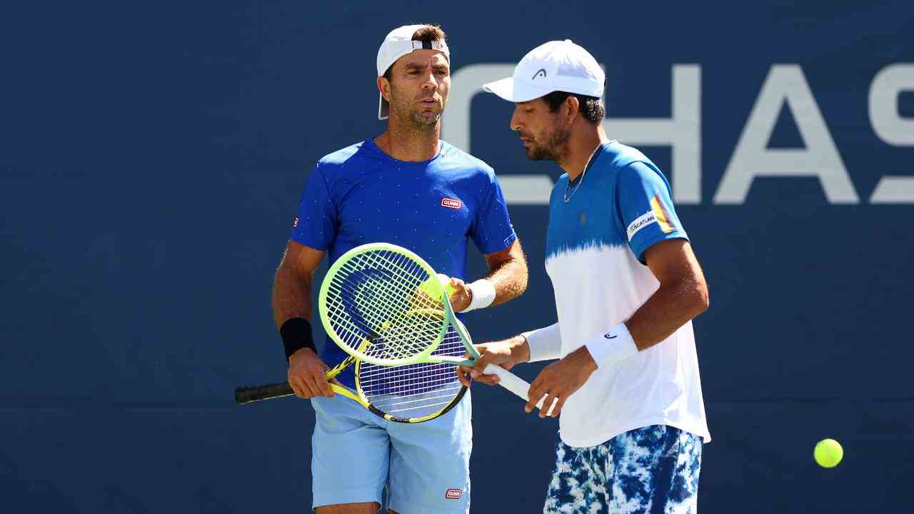 Jean-Julien Rojer erreichte im Doppel mit Marcelo Arévalo das Viertelfinale.