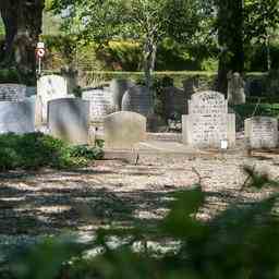 Graeber in zwei Schichten auf dem Sint Laurens Friedhof